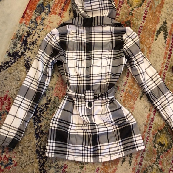 Black plaid jacket - Picture 4 of 4